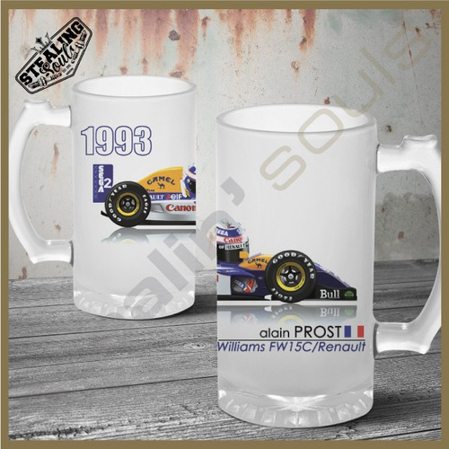 Chopp Esmerilado Cerveza - Formula 1 #607 | F1 Alain Prost