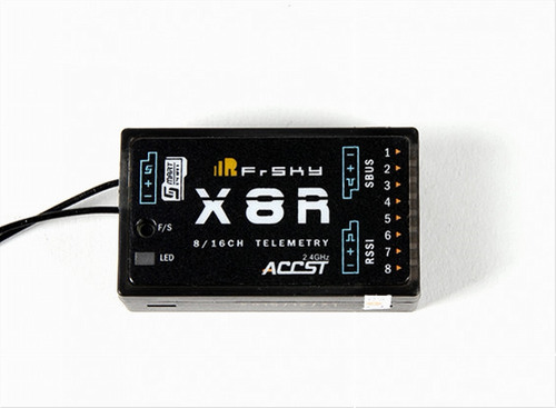 Receptor Frsky X8r 8/16ch S.bus Accst Telemetry W/smart Port