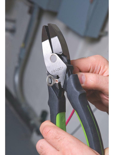 Greenlee 0151-09cm 9 High-leverage Side-cutting Pliers, Yyn