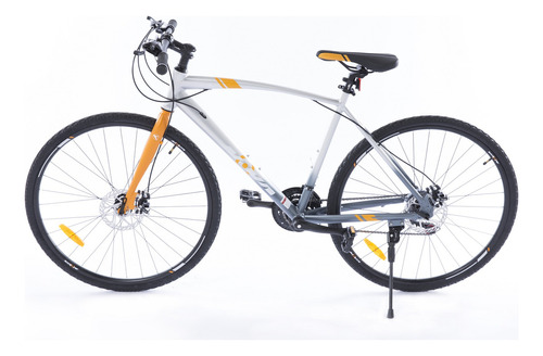 Bicicleta Zanella Nova T 2.10 Rodado 28 Gris Naranja