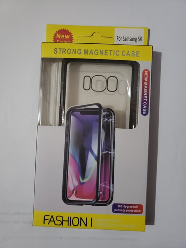 Funda Magnetica Aluminio Y Cristal Samsung S8/s8+/s9/s9+/s10