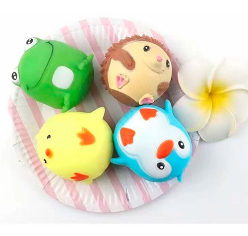 Imagen 5 de 7 de Squishy Soft Animalitos Stress Ball Fidget Toy 4 Modelos