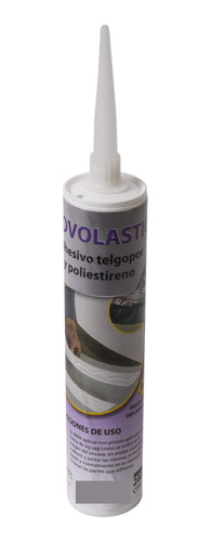 Adhesivo Telgopor En Cartucho 280 G Poliestireno Poliuretano