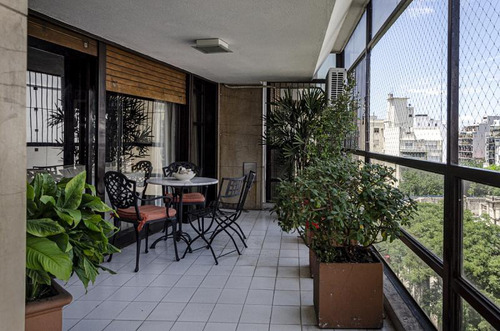 Departamento 6 Ambientes Balcon Aterrazado 2 Cocheras Y Seguridad En Barrio Norte