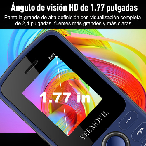 M1 Telefono De Basicos Twl Para Personas Mayores De Tapa Basico Dual Sim Economico