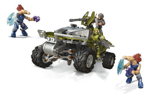 Mega Construx Halo Warthog Rally Vehicle Halo Infinite Juego
