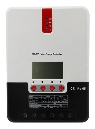 Imagen 1 de 4 de Controladores De Carga De Paneles Solares Mppt 20-30-40 Amp.