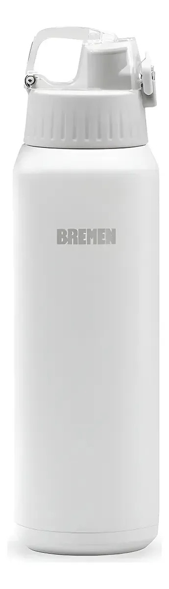 Termo Deportivo Bremen® 600ml [acero Inoxidable] Blanco