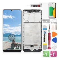 Comprar Amoled Okbichi Pantalla Para Samsung Galaxy A31 Con Marco Sm-a315f Sm-a315f\u002Fds Sm-a315g\u002Fds Sm-a315g Sm-a315n