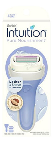 Schick Intuition Pure Nourishment Razor For Women With 2