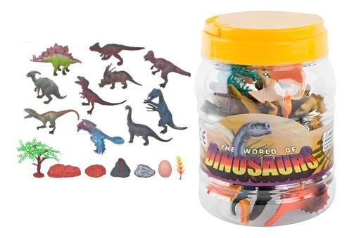 Set De Dinosaurios Para Niños  Niñas Juguete Dinosaurios