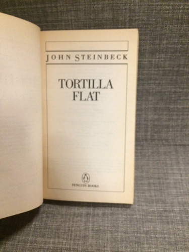 John Steinbeck, Tortilla Flat, Novela Americana (lxmx)