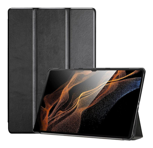 Funda Para Galaxy Tab S8 Ultra Con Soporte Cargador Para Pen