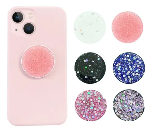 Sujetador Para Celular Popsockets Strech iPhone 12 Blanco - Mobo