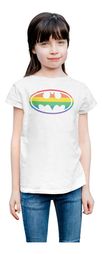 Playera Batman Pride Lgbtt Colores Arcoiris Marvel Orgullo