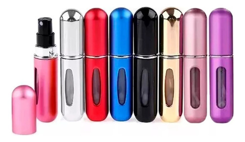 Set X8 Mini Portátil Recargable Perfumero Atomizador Colores