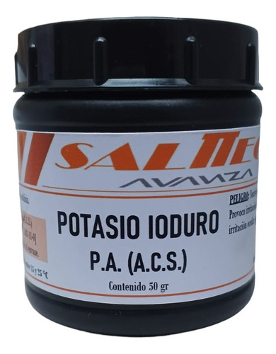 Potasio Ioduro Pro-analisis (acs) X 50 G - Salttech