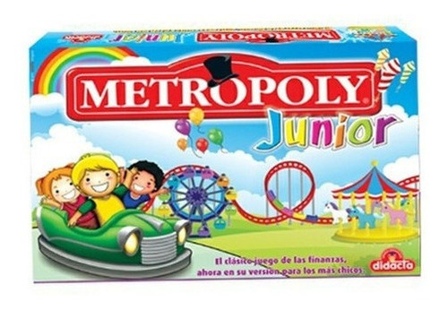 Metropoly Junior - Juego De Mesa - Diversión - Didacta