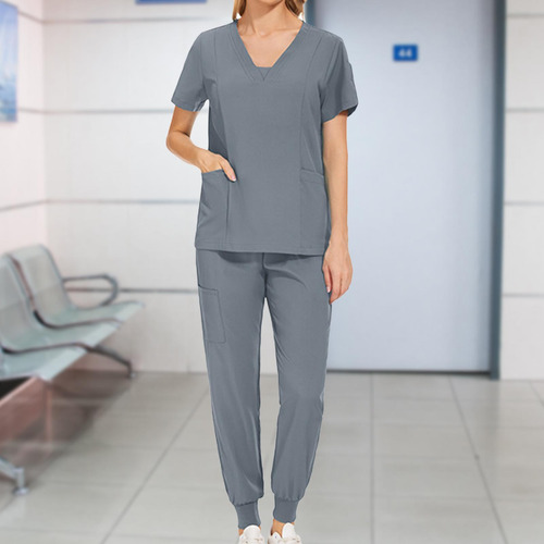 Conjunto De Traje Médico Para Mujer, Uniforme De Enfermera,
