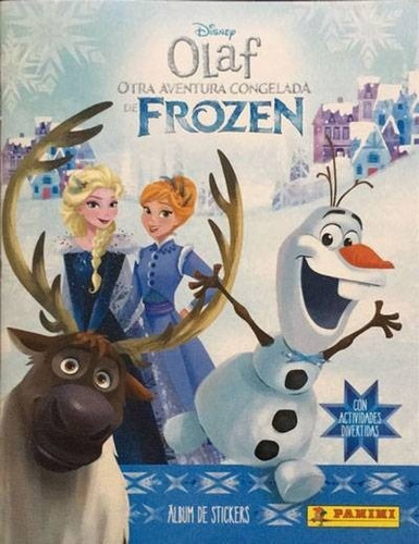 Figuritas Panini Olaf Frozen - Precio Lote X 10 Unidades