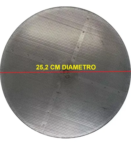 Peneira 0,8mm Dg20 Metvisa | Frete grátis
