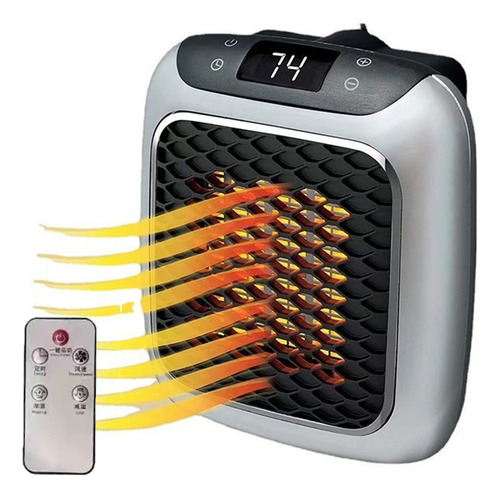 Aquecedor Elétrico Portátil De 800w Montado Na Parede De Dup