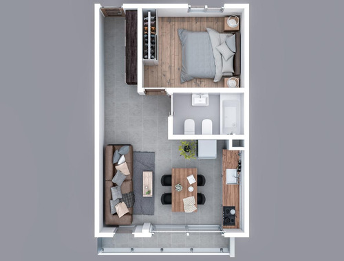 Departamento Venta 1 Dormitorio -43 Metros Totales - La Plata