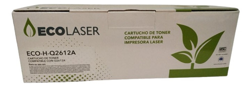 Toner Comp Ecolaser Q-2612 Para Laserjet 1010 / 1012 / 1015