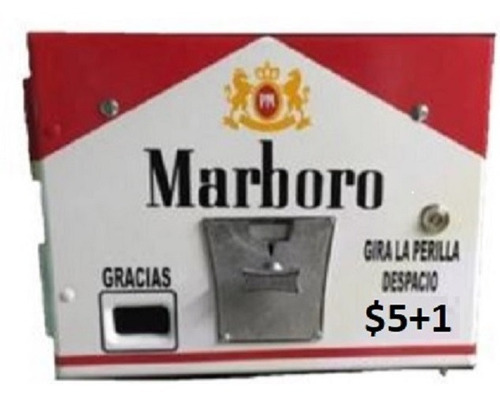 Máquina Expendedora De Cigarros Sueltos Marlboro 5+1