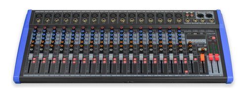 Mezcladora Audio Profesional 16 Canales Reference Steelpro