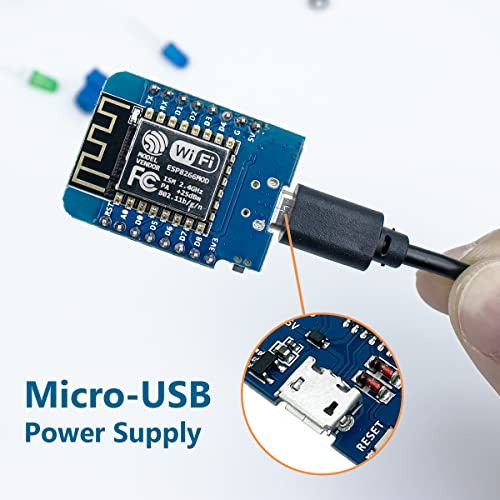 Mini Nodemcu Esp8266 Esp-12f Wifi M De Hosyond, D1, 5 Unidad