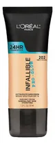 Comprar Base de maquillaje líquida L'Oréal Paris Infallibe Pro - Glow Infallible pro glow Base De Maquillaje L'oréal Paris Infallible 24h Pro-glow 30ml Tono 205 tono 202 creamy natural - 30mL