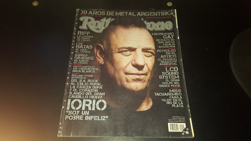 Revista Rolling Stone 149 Heavy Nacional Iorio V8 Riff