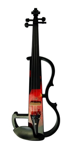 Kinglos Dszb0017 Violin Electrico 4/4 Pino Arce Ebano
