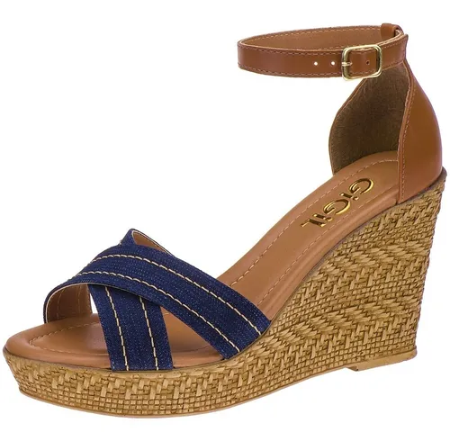 Sandalias hotsell anabela baratas