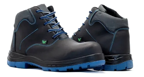 Bota De Seguridad Industrial Vanvien Intrepid Negro