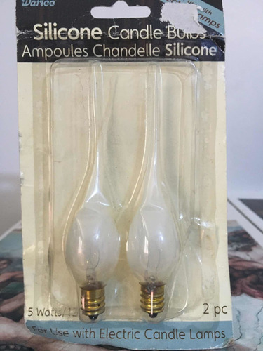 Luces De Silicone Candelario 5watts/120 Eléctrica Lamps Cj44