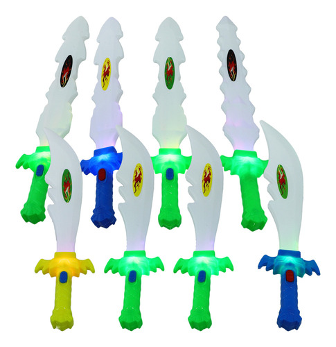 Juguetes Deportivos Para Niños Luminous Sword Toy, 8 Unidade