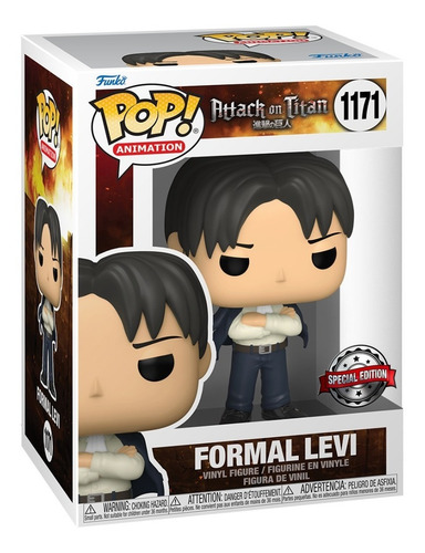 Funko Pop! Attack On Titan Levi Formal #1171