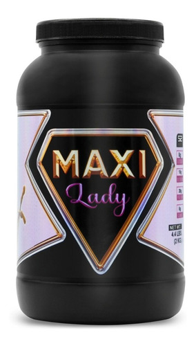 Proteína + Colágeno Hidrolizado Maxi Lady 2 Kg 52 Servicios Sabor Galleta