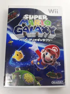 Super Mario Galaxy Jogo Original Wii Japonês Sem Manual