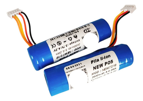 Imagen 3 de 3 de Batería Para Punto New Pos 7210