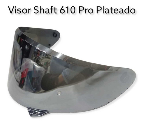 Visor Para Casco Shaft  Pro Series 610 Dv En Colores Iridium