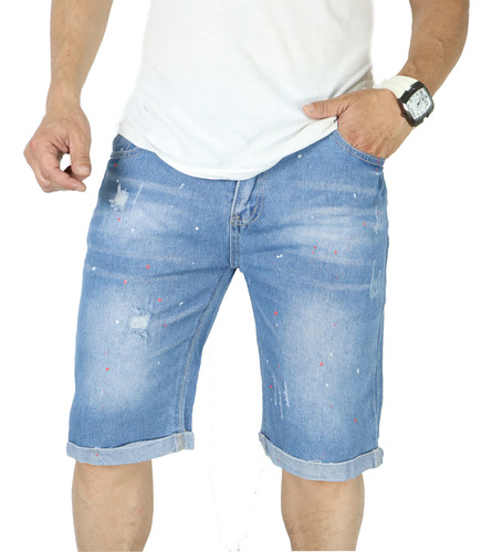 Short Mezclilla Hombre Diseño 2