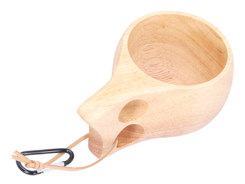 Taza De Madera, Portátil, Ligera, Con Asa Para Beber