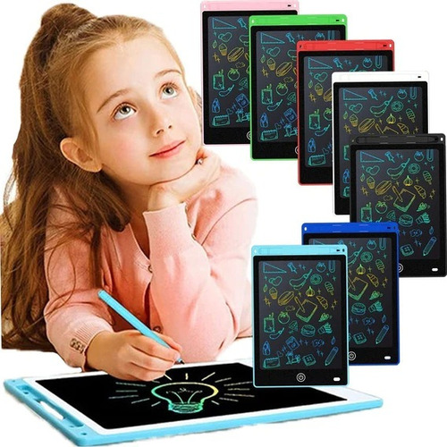 Tablet Lcd De Dibujo Borrable Niños, 12p  Tablero De Dibujo 