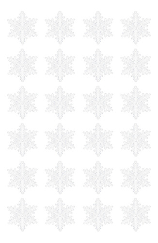 Colgante Decorativo Con Forma De Copo De Nieve Navideño, 24