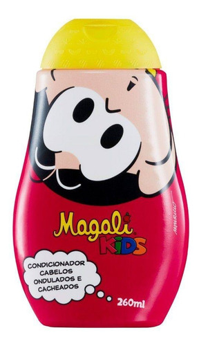Condicionador Turma Da Monica Magali Cacheado ondulado 260ml