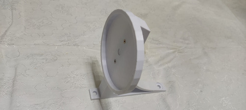 Suporte P/ Projetor De Parede C/ Mão Francesa E Base Hy300 Branco