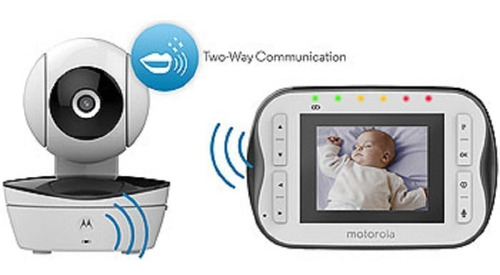 Motorola Digital Video Baby Monitor Mbp41s Con Vídeo 2,8 Pul